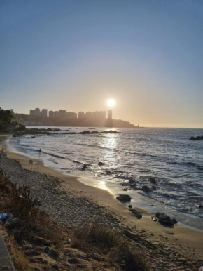 Hermoso y acogedor departamento a pasos del mar - Ideal Parejas, Teletrabajo